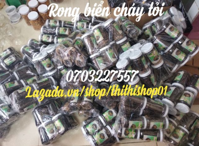 ( MIỄN SHIP Ở HCM) Sỉ Combo 20 Hủ rong biển cháy tỏi ăn liền, ăn vặt ngon, giòn, rẻ, chất lượng ( dạo/ sấy khô/ giá sỉ)