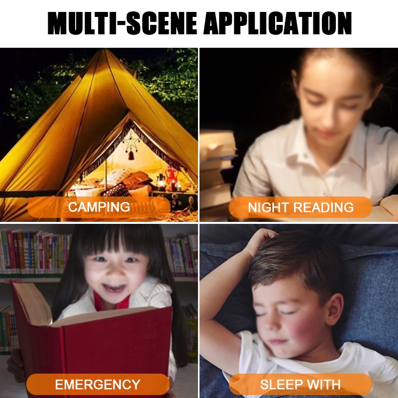 Đèn led ngủ tròn nhỏ bảo vệ mắt có cổng sạc usb cho máy tính