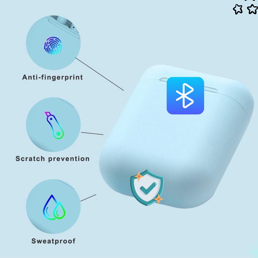 Tai Nghe Bluetooth Không Dây j12 TWS 5.0 Có Micro Nghe Gọi Cảm Ứng Chạm Chơi Game Giảm Tiếng Ồn J12_Mau -vibes_shop