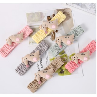 Băng đô rửa mặt, băng đô cài tóc skincare nữ hình chú chuột cute dễ thương vải nhung thời trang BD11 - VHT SHOP