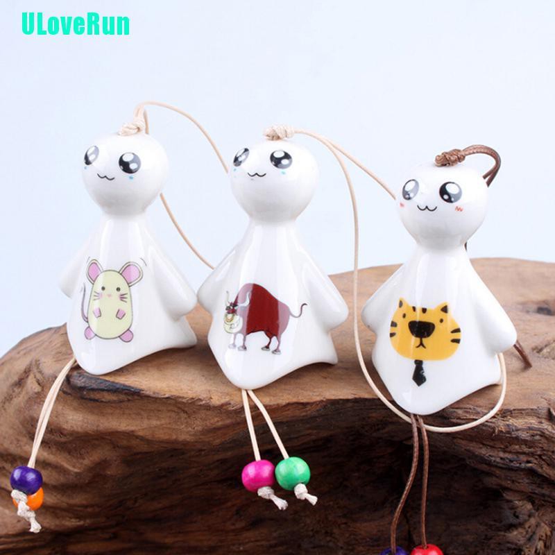 Chuông Gió Bằng Sứ Treo Trang Trí Nhà Cửa Sân Vườn