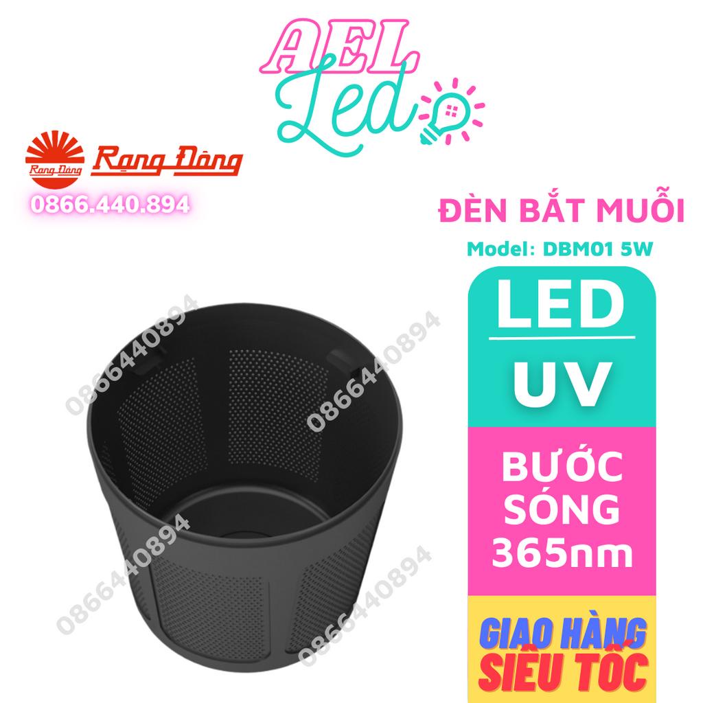 Đèn bắt muỗi Rạng Đông - Máy bắt muỗi thông minh hút muỗi khoẻ DBM01 5W - Vợt bắt muỗi trong diện tích lớn