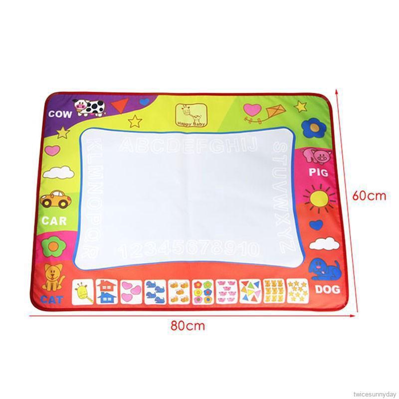 Thảm lót làm trò chơi vẽ màu dành cho bé