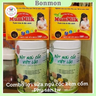 1kg Ngũ cốc việt lộc kèm 2 hộp cốm🧡FREESHIP🧡Lợi sữa bổ sung dinh dưỡng-24 loại hạt-1kg