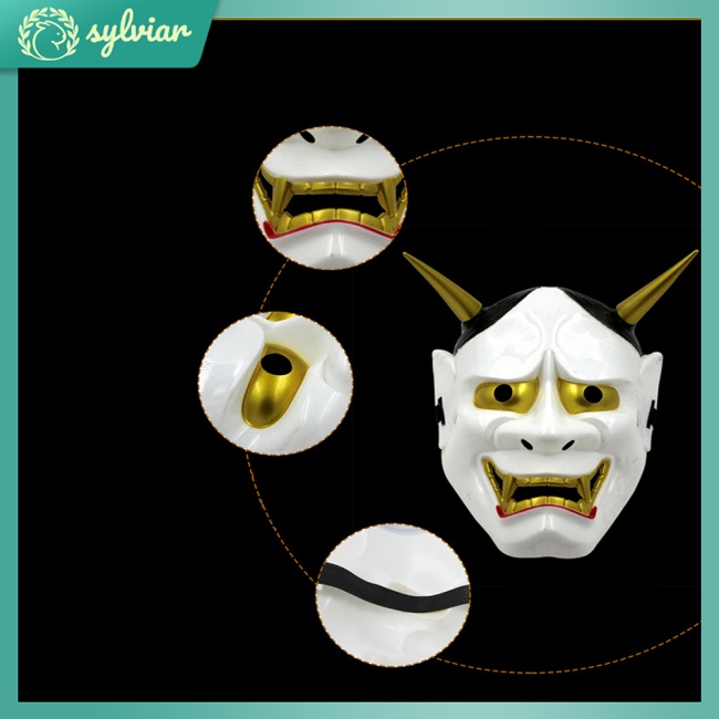 Mặt Nạ Hóa Trang Halloween Hình Ma Quỷ Hoạt Hình Nhật Bản