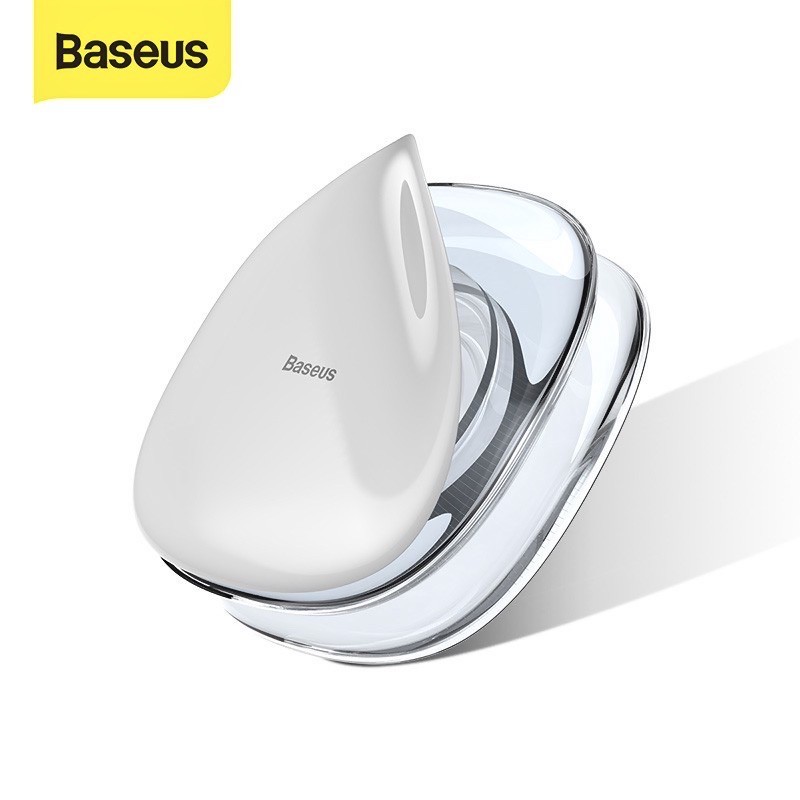 Kẹp Baseus giữ điện thoại/ dây cáp Baseus HÚT tường/ bàn tiện dụng