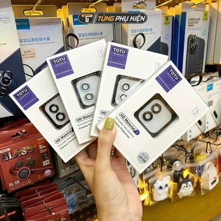[Bộ 3 mắt - 2 mắt] Dán từng mắt camera TOTU cho iPhone 12 Mini / 12 / 12 Pro / 12 Pro Max siêu đẹp