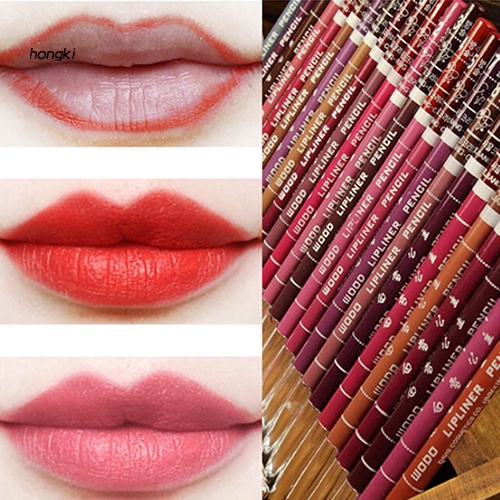 Set 12 chì kẻ viền môi chuyên nghiệp chống thấm nước 15cm 12 màu lựa chọn
 | BigBuy360 - bigbuy360.vn