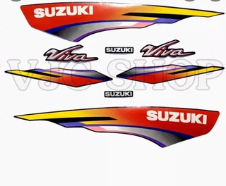 Bộ tem Suzuki viva 110 các màu lựa