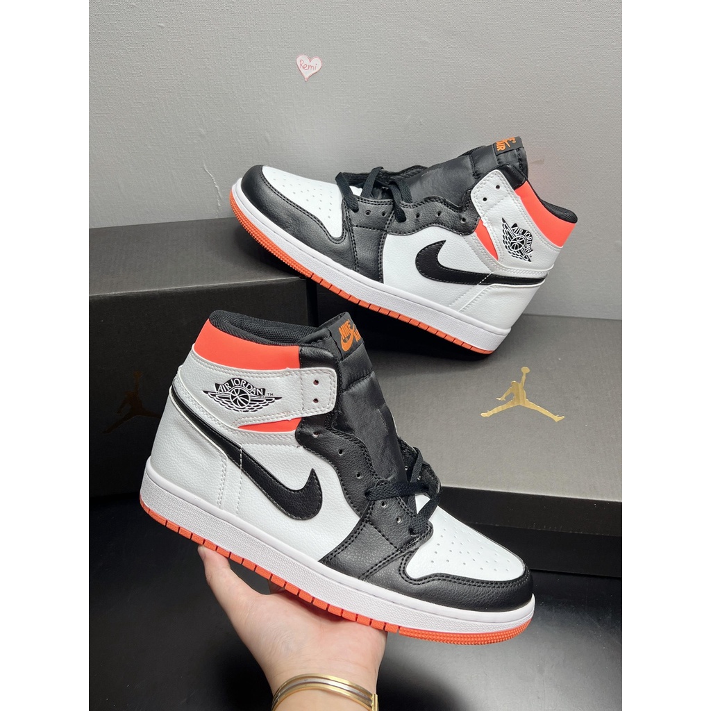 GIÀY BÓNG RỔ JD TRẮNG CAM CAO