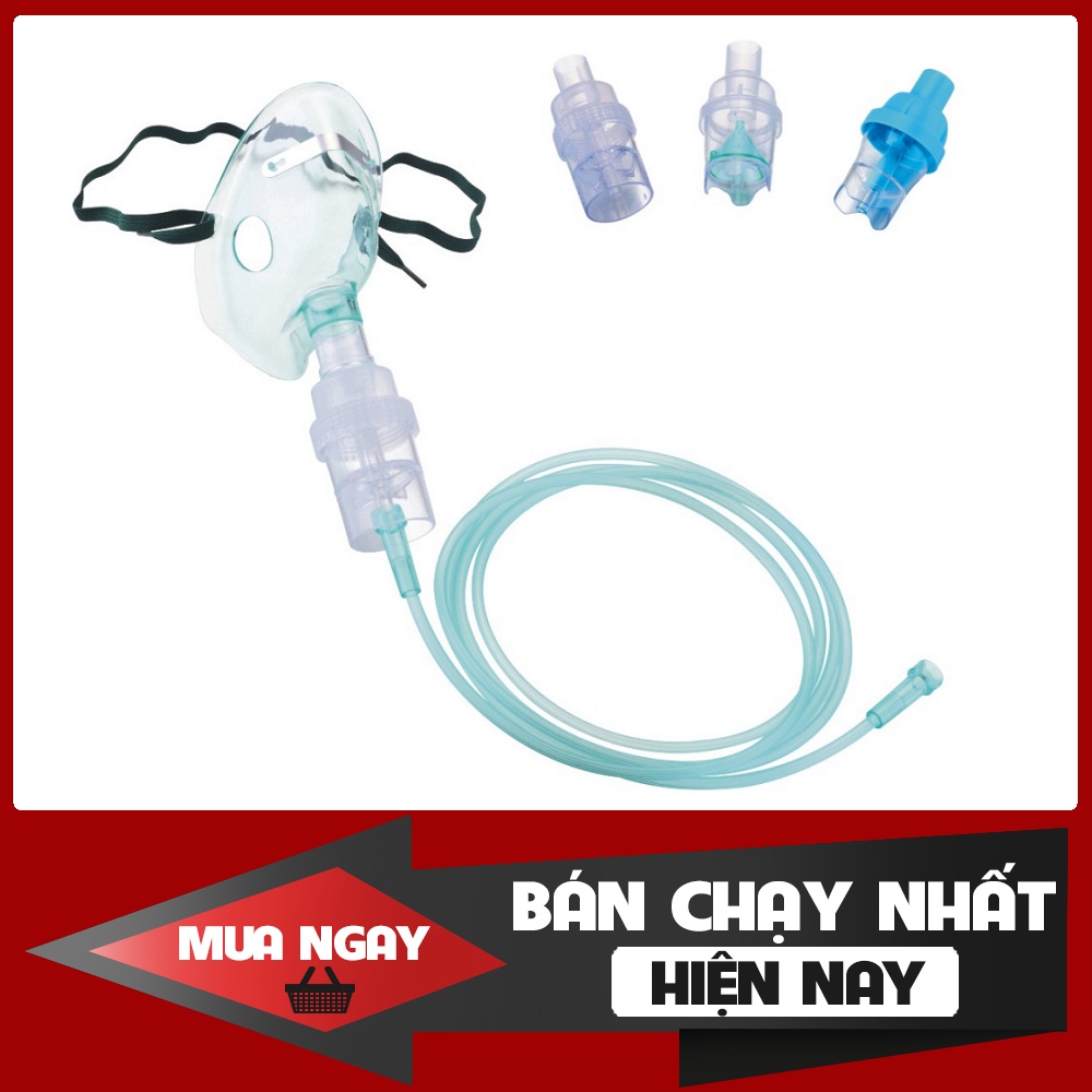 Mặt Nạ Thở Oxy - Mask Oxy Cao Cấp - Tiệt Trùng, An Toàn, Tiện Lợi