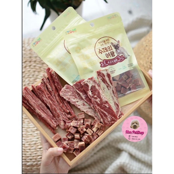 Treat Bò lát Hàn Quốc cao cấp cho thú cưng