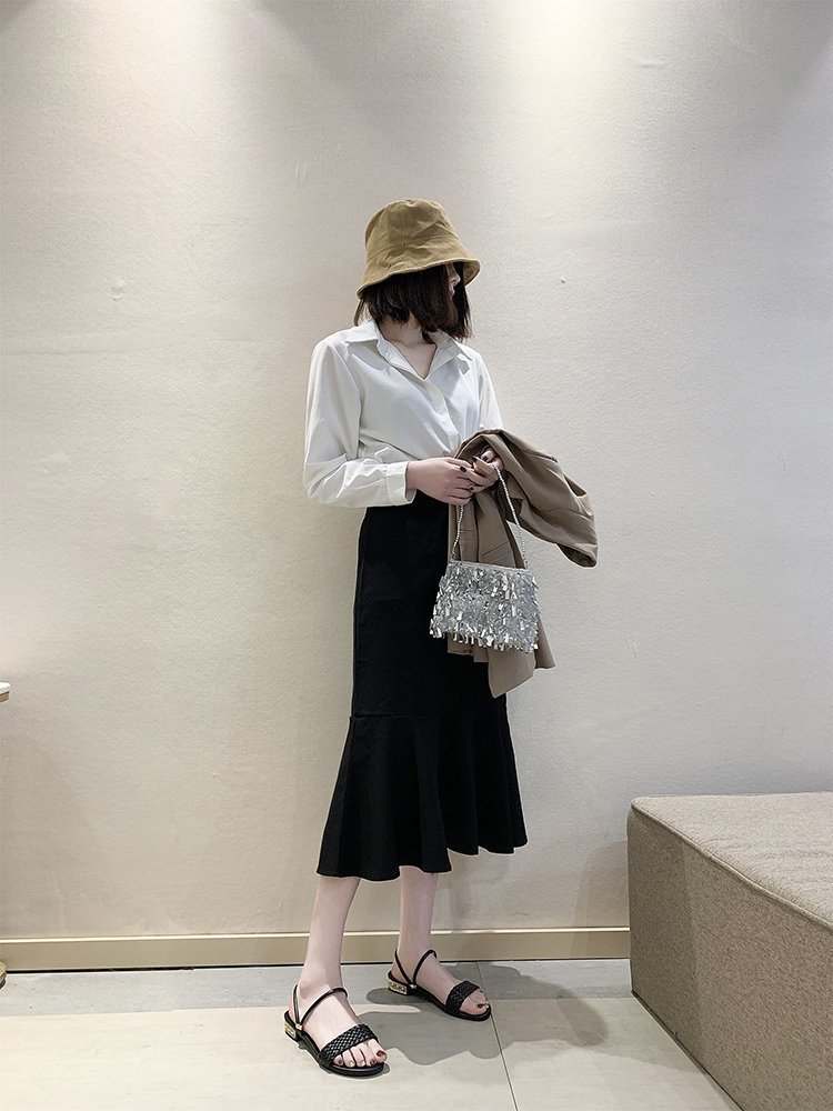 Xăng đan Nữ Hở Ngón Đế Thấp Mũi Tròn Thời Trang | BigBuy360 - bigbuy360.vn