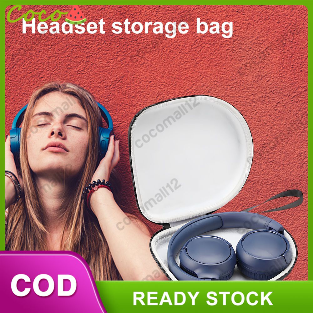 ⭐IN STOCK Headphone Eva Hard Case For Jbl Tnue 510bt Nc Headphones Cover Carrying Box Portable Storage Bag For Jbl Tnue 500bt Headphones ⭐cocomall12