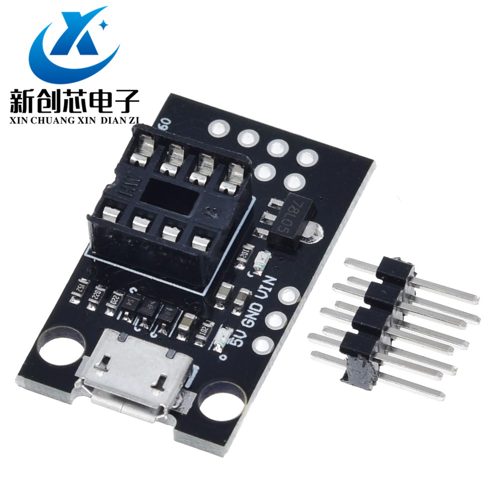 Bảng Mạch Phát Triển Attiny Màu Đen Cho Arduino Iic I2c Usb Attiny45 | BigBuy360 - bigbuy360.vn