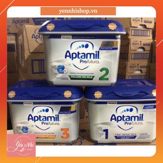 [CHÍNH HÃNG] Sữa Aptamil Profutura Anh số 1,2,3- 800g cho bé mẫu mới nhất