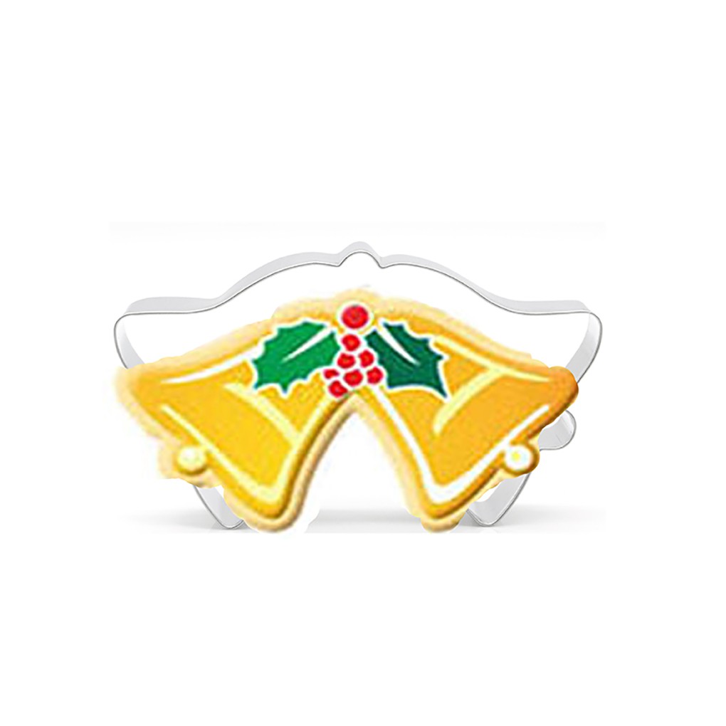 Set 10 khuôn cắt bánh tạo hình phong cách Giáng sinh độc đáo dễ thương