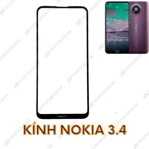 Mặt kính thay thế dành cho nokia 3.4