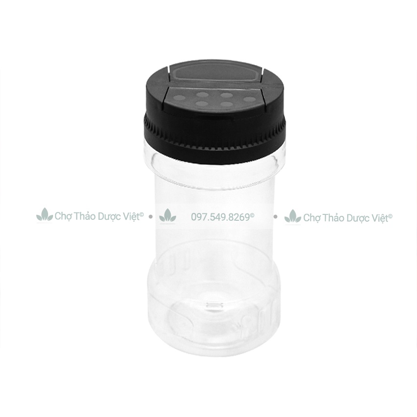 Hũ nhựa đựng gia vị ( Lọ nhựa cao cấp 120ml)- Chợ Thảo Dược Việt
