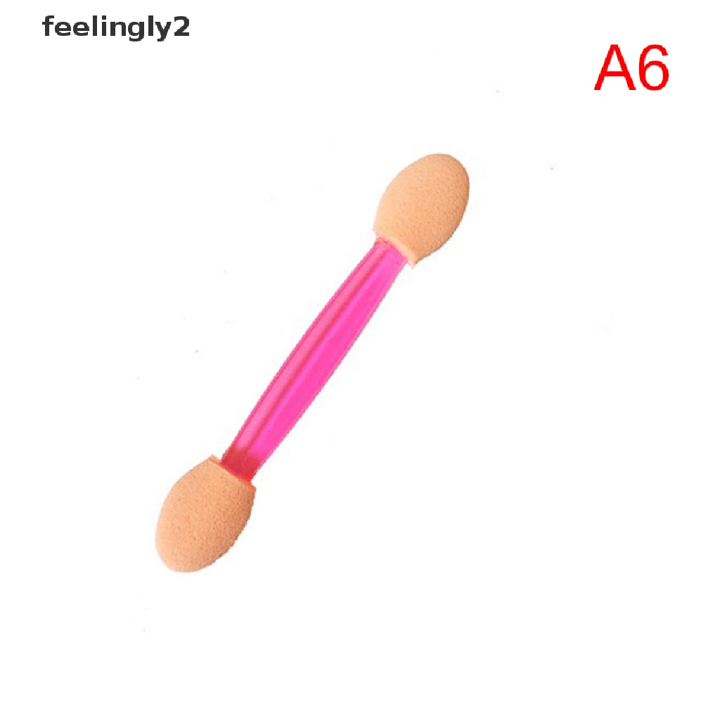 [Hàng mới về] Set 10 cọ trang điểm mắt hai đầu sử dụng một lần tiện lợi