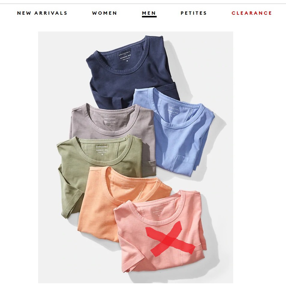Áo thun Banana Republic vnxk xịn