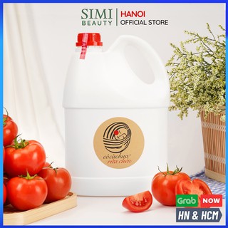 Nước rửa chén bát hữu cơ Cô Cà Chua sạch dầu mỡ diệt khuẩn khử mùi 4L SIMI