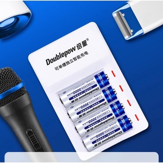 Combo bộ pin sạc AA dành cho bàn chải điện và thiết bị điện tử
