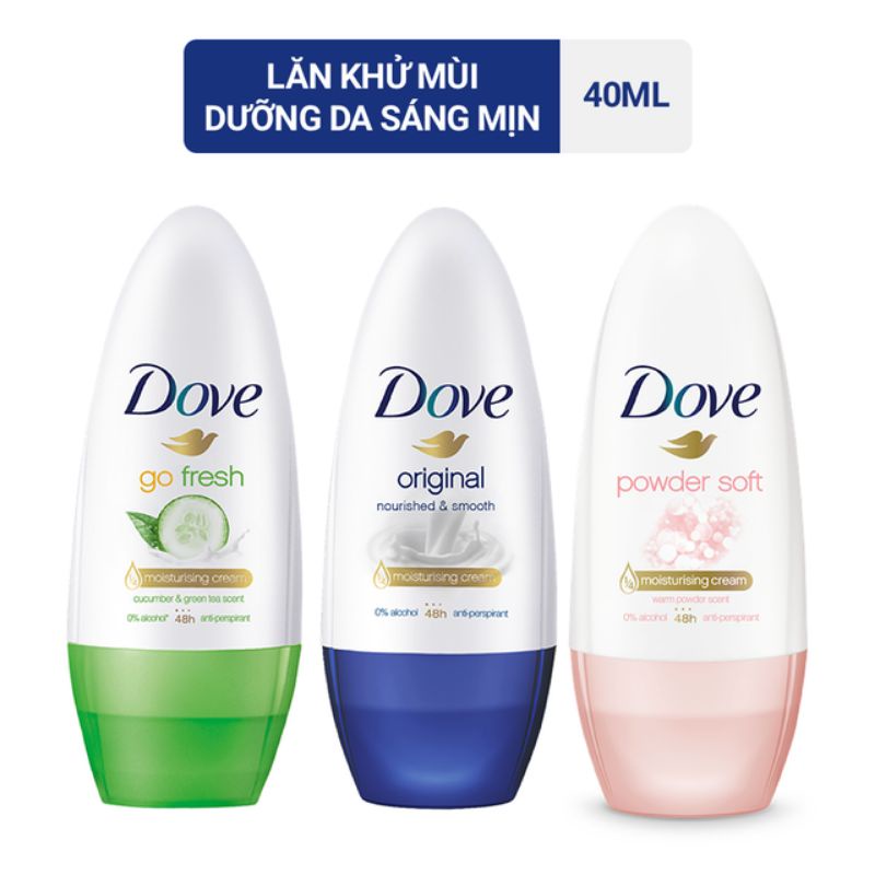 Lăn khử mùi Dove 40ml