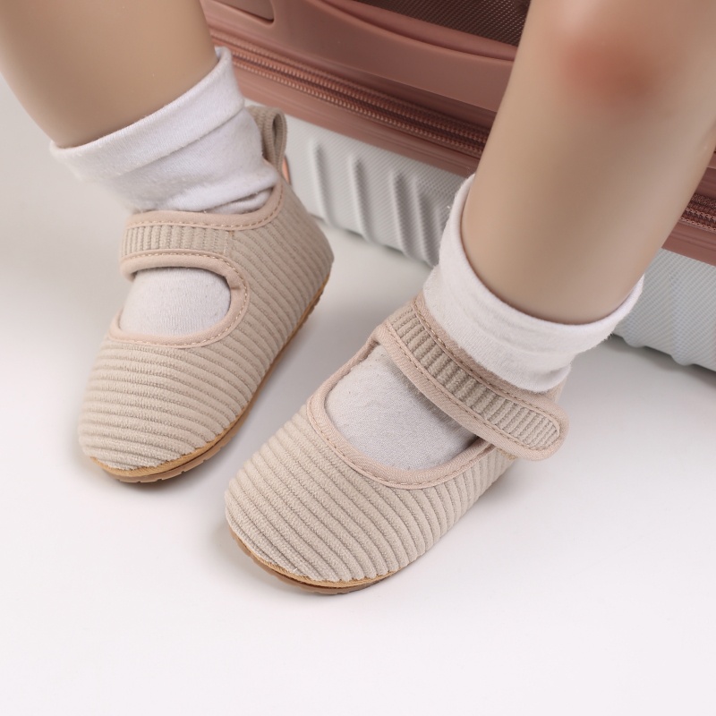 Giày Công Chúa Đế Mềm Cho Bé Gái Sơ Sinh Từ 0-18 Tháng Tuổi