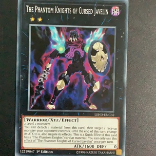 Bài yugioh: the Phantom knight of cursed javelin