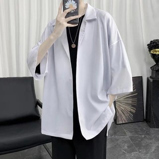 Áo Sơ mi Trơn Basic Cổ Vest - 2 Color