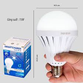 BÓNG ĐÈN LED TÍCH ĐIỆN 15W