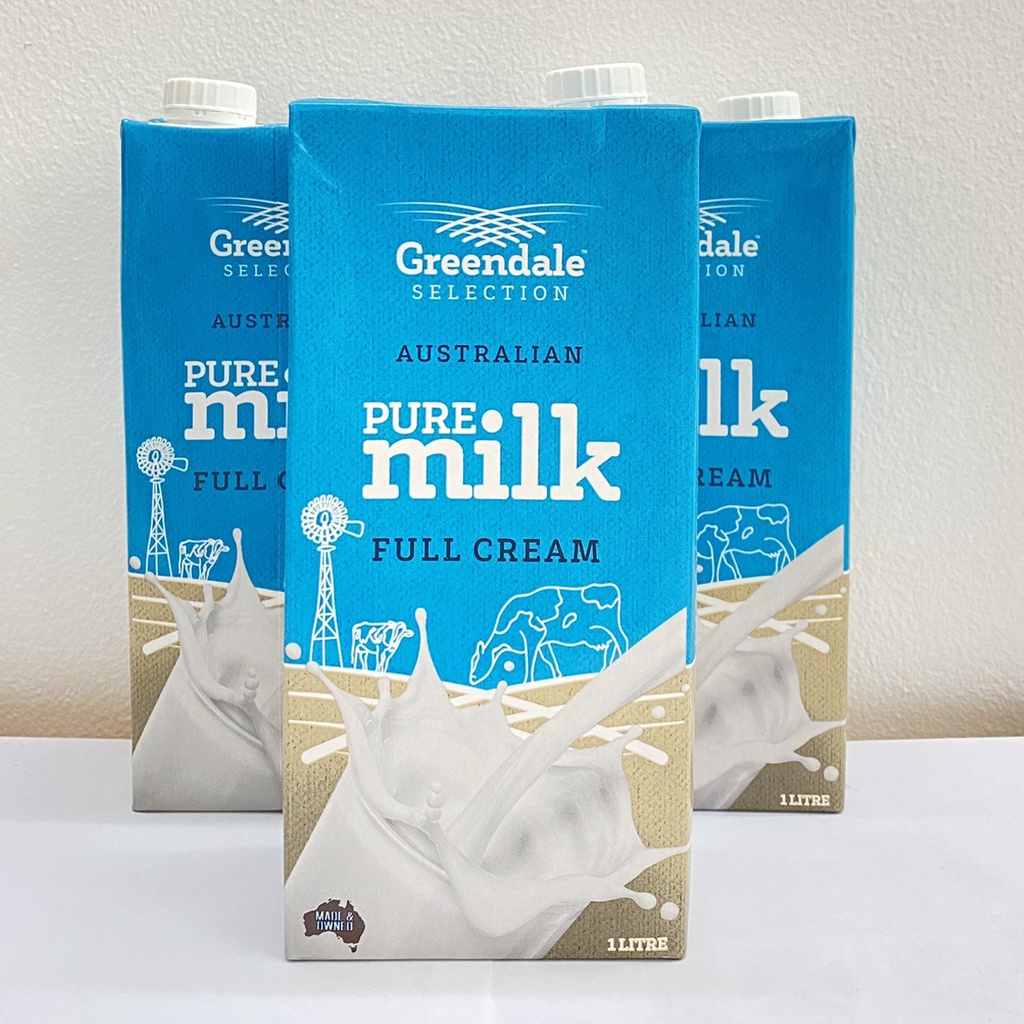 Sữa tươi Úc nguyên kem Greendale hộp 1 lít - Sữa Úc nhập khẩu chính ngạch