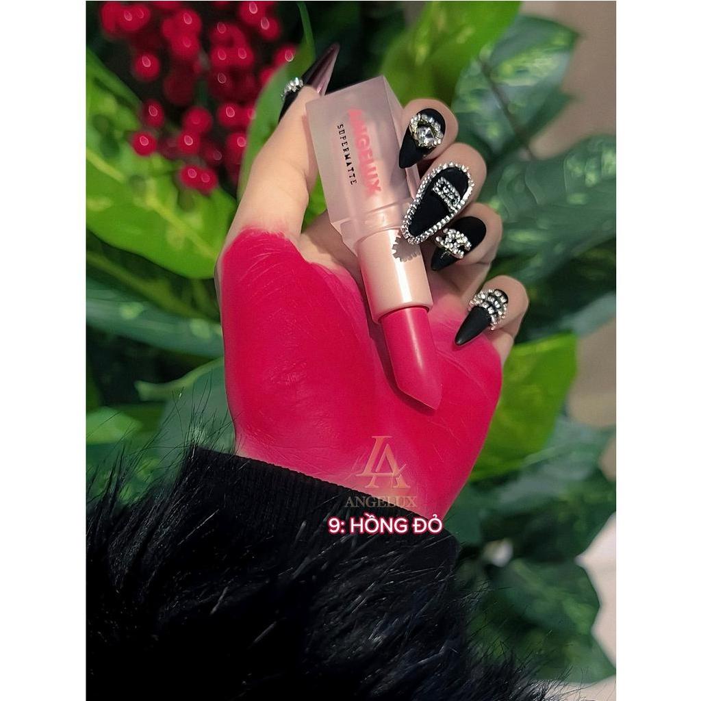 Son Thỏi, Sáp Mịn Lì ANGELUX 2023 Lip Color_Matte 3.5g