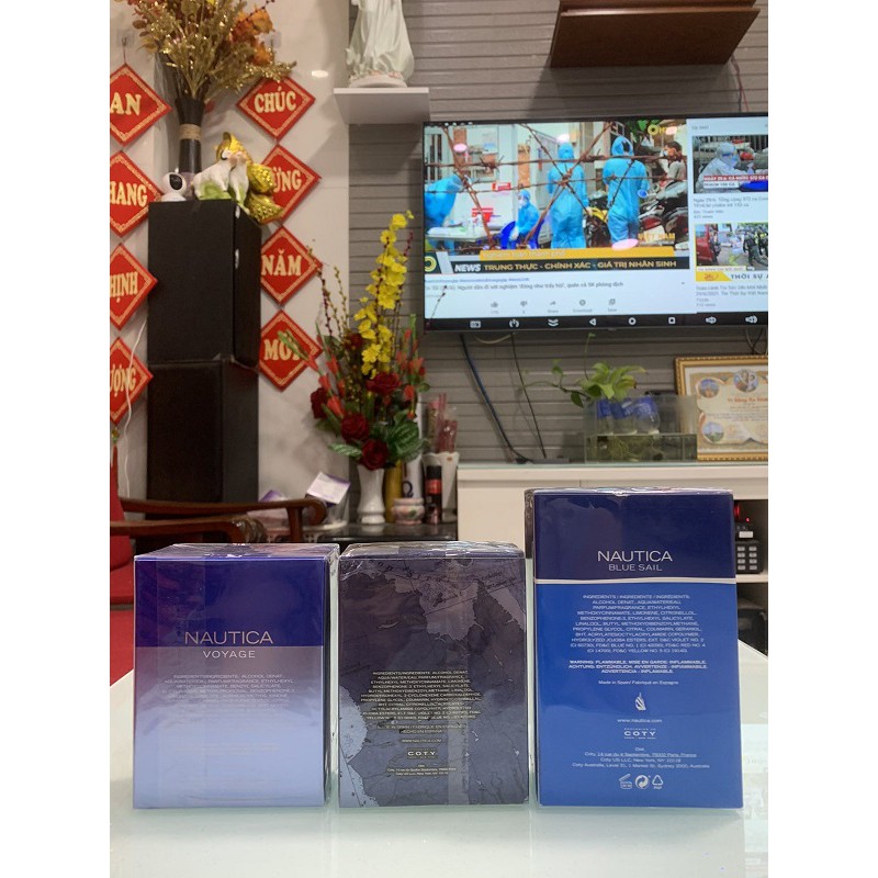 Nước hoa Nautica Voyage - Nautica N83 - Nautica Blue Sail EDT 100ml người nhà US gửi về seal ! | Thế Giới Skin Care