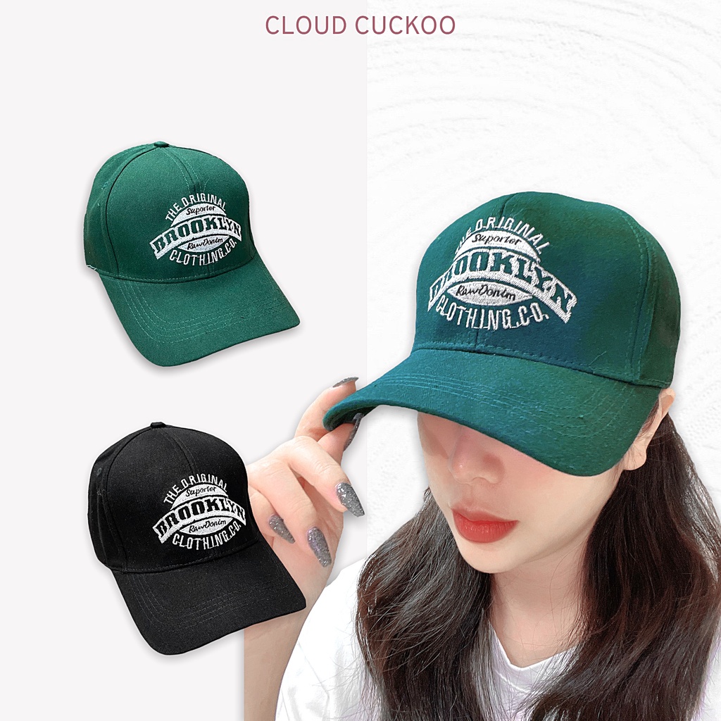 Mũ Lưỡi Trai Thêu Chữ Phong Cách Vintage - Mã Số: LT16063