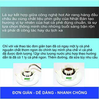 Cà Phê Phin Giấy Classic - Hiup Coffee