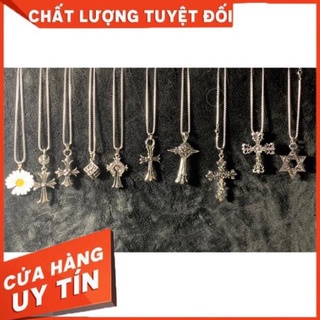Dây chuyền unisex Chrome Heart bạc rẻ vô đối - Chrome Heart Store