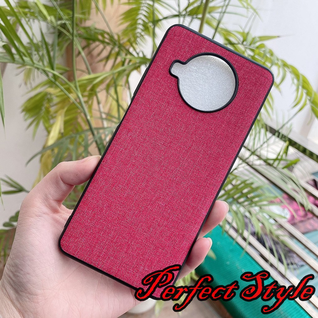 Ốp lưng Xiaomi note 9 pro 5g họa tiết vải Jean cao cấp