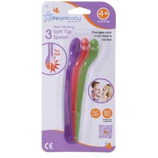 Bộ 3 thìa báo nóng Dreambaby