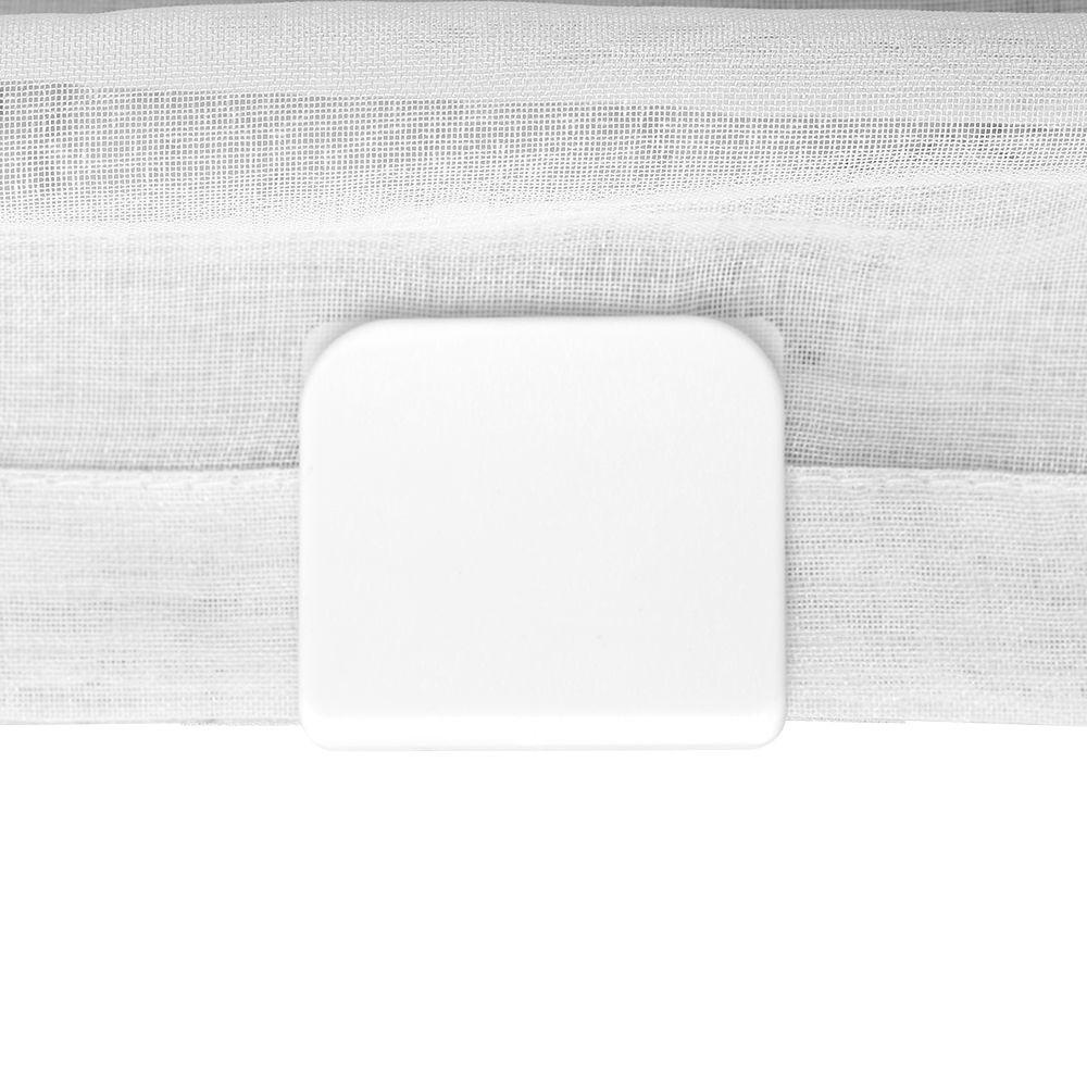 LAKAMIER Bộ 2 Kẹp Rèm Che Bồn Tắm Chống Văng Nước