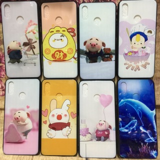 Ốp lưng Oppo Realme 3 viền dẻo lưng full bóng siêu kute