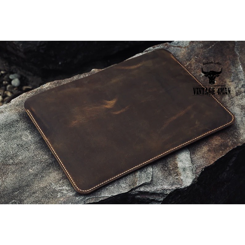 Túi Da Đựng Laptop, Bao Da Laptop Da Thật vintage