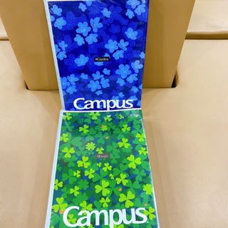 Vở kẻ ngang có chấm Campus 200tr khổ A4 Garden và Jungle