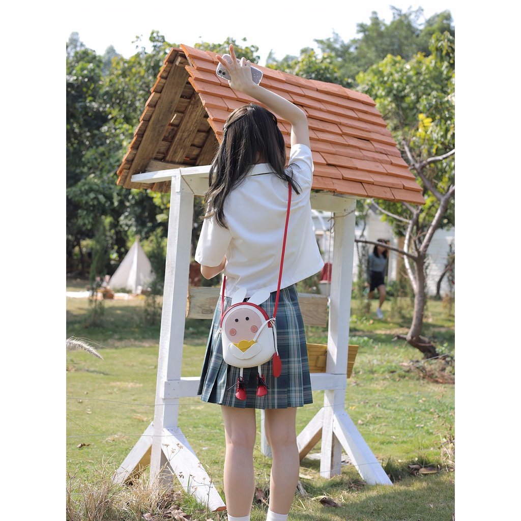 Túi Tự Làm Hình Con Thỏ Tình Yêu ❤️ Ebi Store - Freeship ❤️ Set nguyên liệu HANDMADE khâu tay da PU