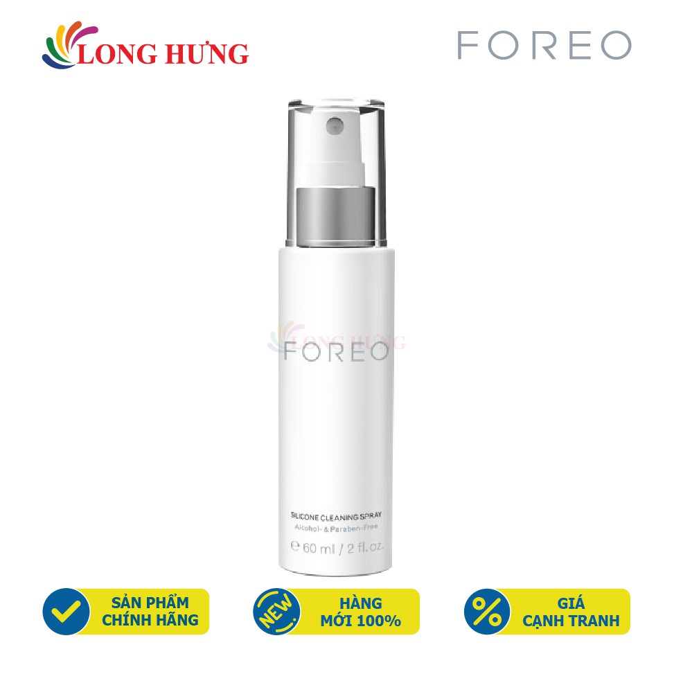 Dung dịch vệ sinh máy rửa mặt Foreo Silicone Cleaning Spray - Hàng nhập khẩu