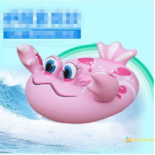 ღstar✯Kids Inflatable Pool Floats Water Park Crab-Shaped Swimming Ring