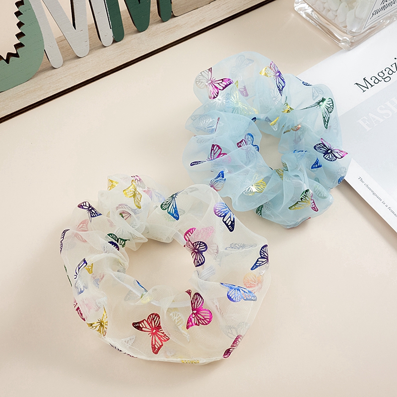 Dây buộc tóc họa tiết in xinh xắn dành cho nữ