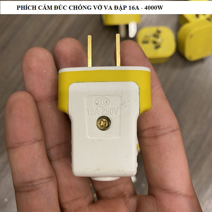 Phích Cắm Đúc Không Vỡ Siêu Bền