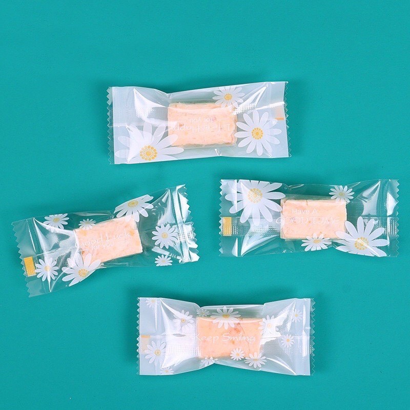 Túi kẹo nougat hoa cúc (100c)